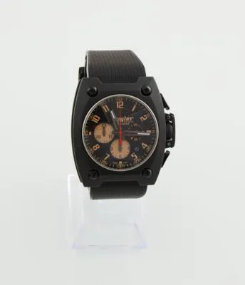 Wyler Genève Dakar 103822 45mm Carbon fiber and Titanium Black