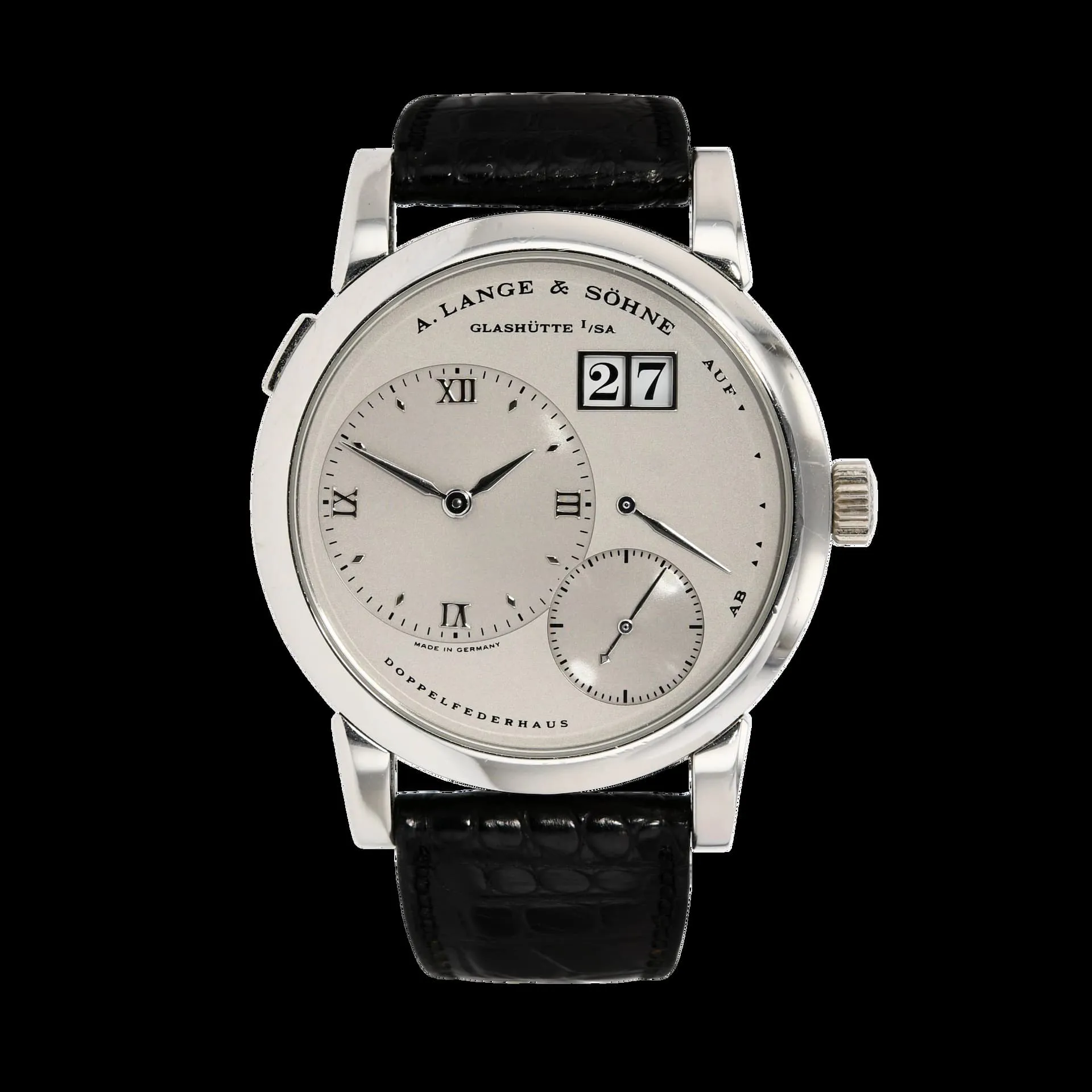 A. Lange & Söhne Lange 1 101.025 38.5mm Platinum Silver