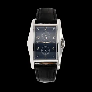 Patek Philippe Gondolo 5100G-001 White gold Blue