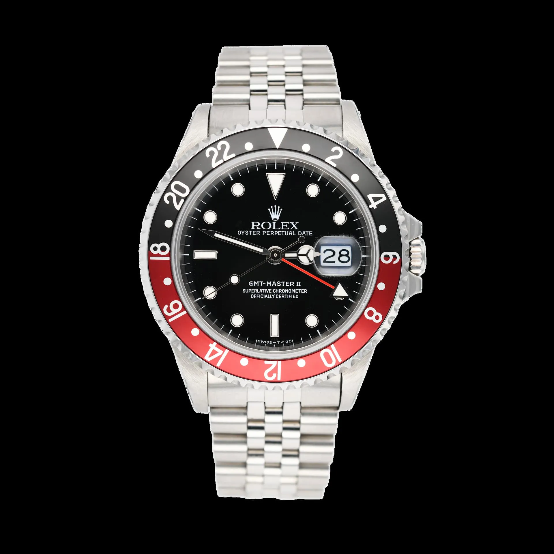 Rolex GMT-Master II 16760 42mm Stainless steel Black