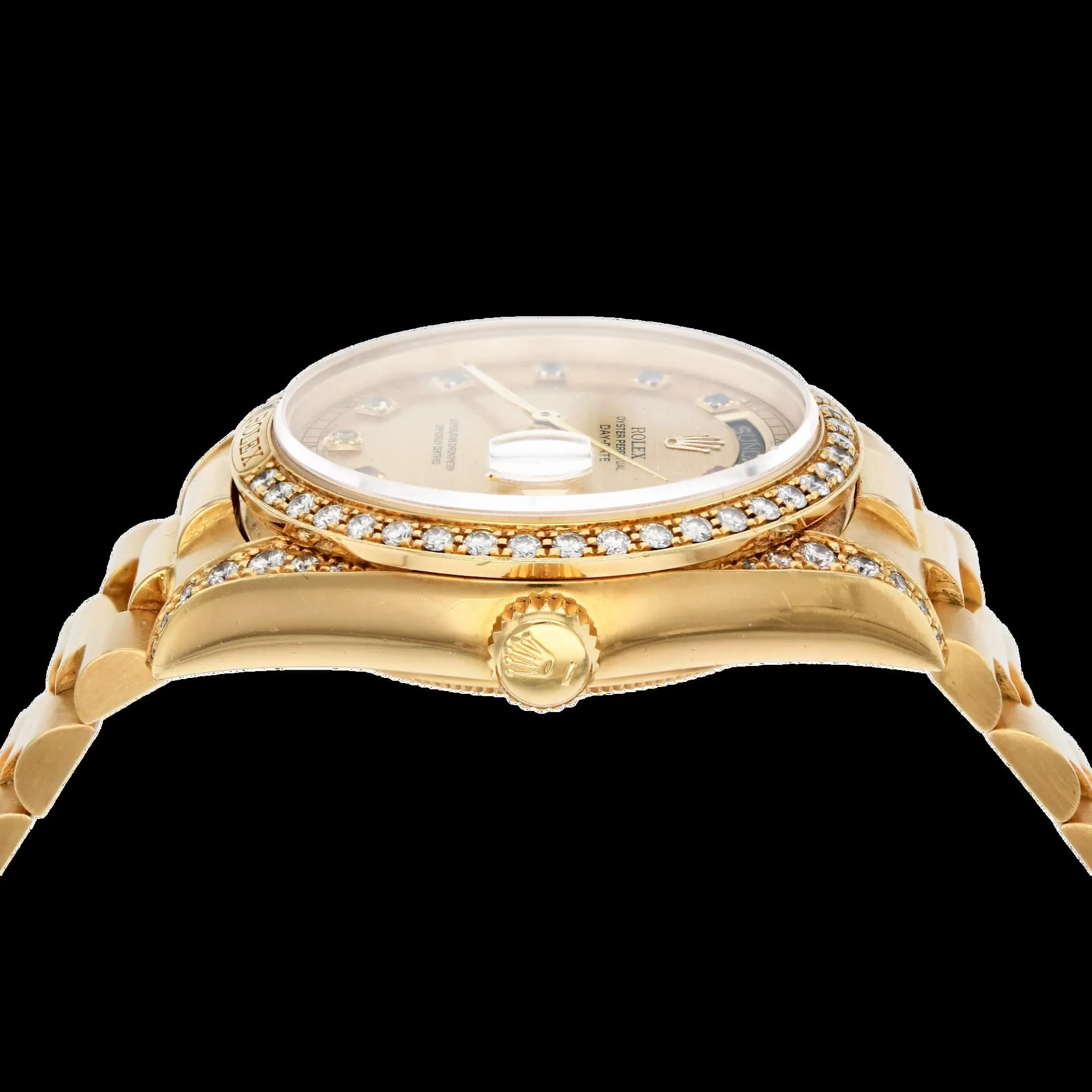 Rolex Day-Date 36 18138 35.5mm Yellow gold and Diamond Gold-coloured 1