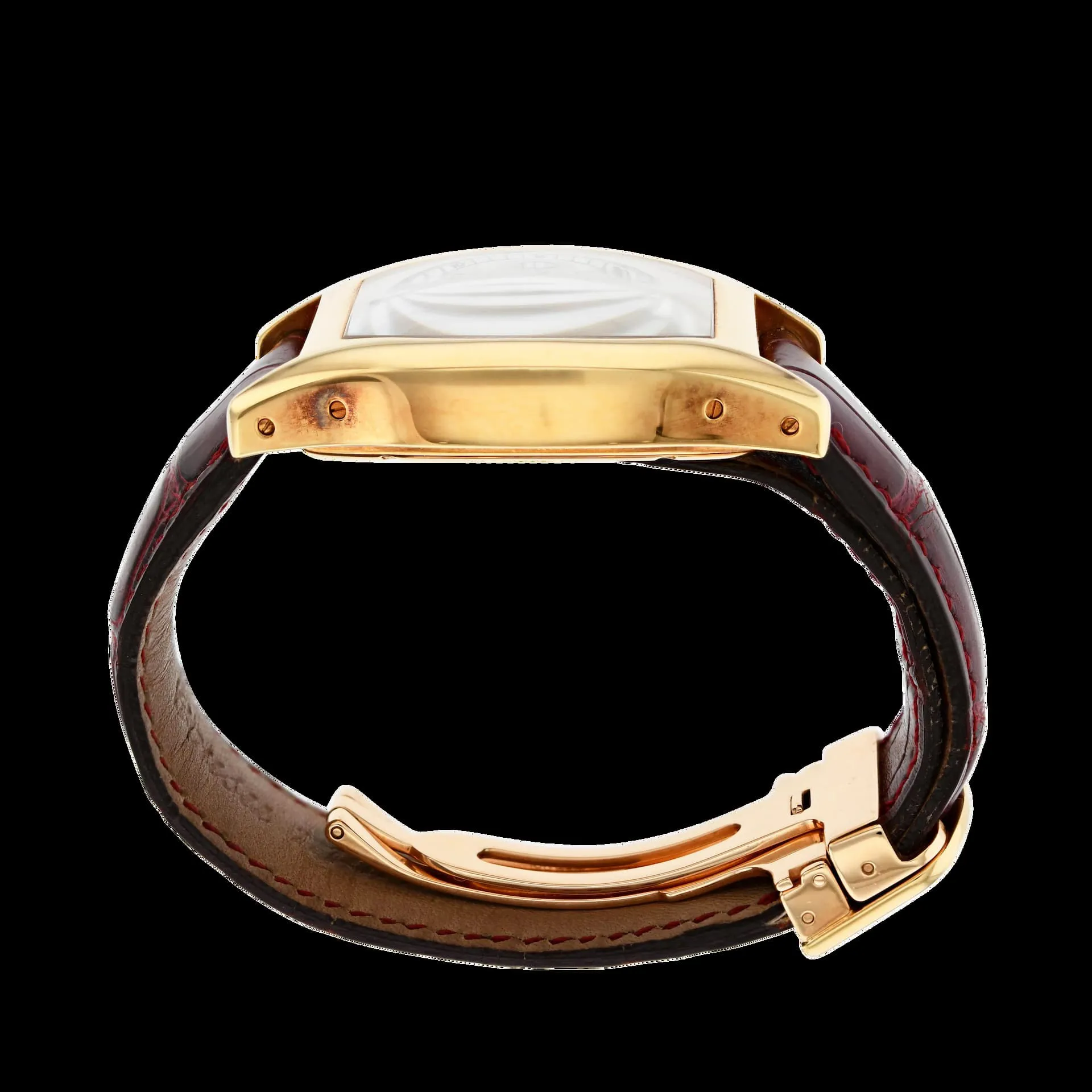 Cartier Tortue 2356 43mm Yellow gold Silver 6