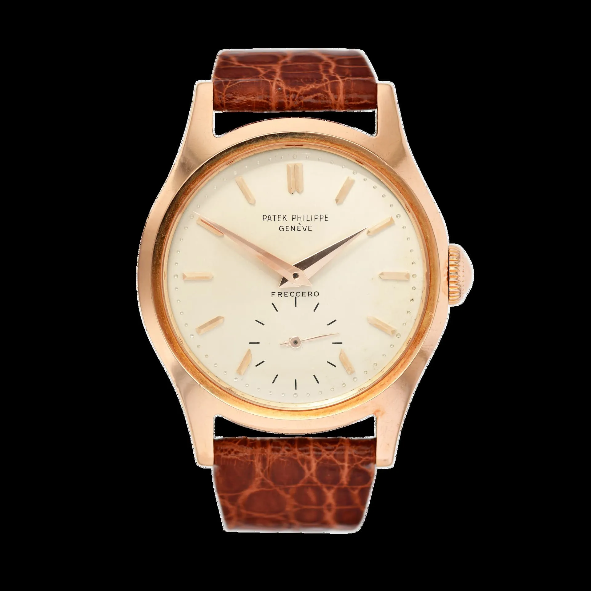 Patek Philippe Calatrava 565 35mm Rose gold Silver