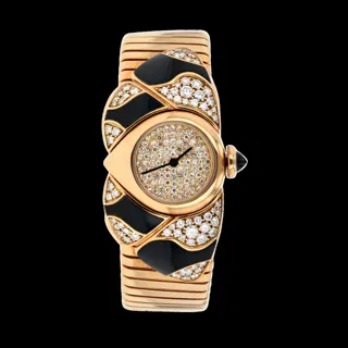 Bulgari Farfalla BJ04 Yellow gold and Diamond Golden