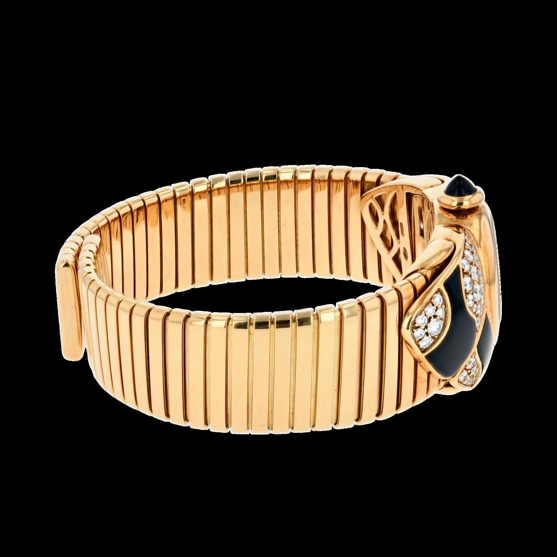 Bulgari Farfalla BJ04 45mm Yellow gold and Diamond Yellow gold 2