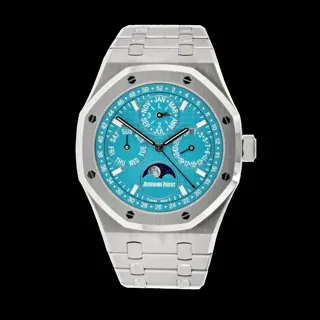 Audemars Piguet Royal Oak Perpetual Calendar 26613ST.OO.1220ST.01 Stainless steel Turquoise