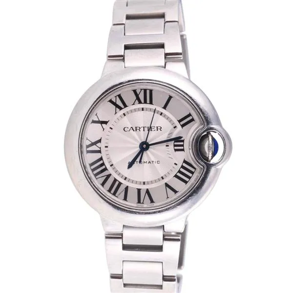 Cartier Ballon Bleu 3489 33mm Stainless steel Silver