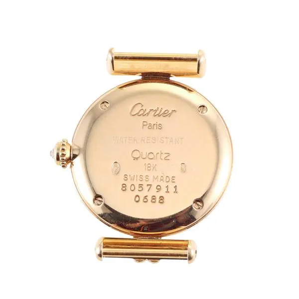 Cartier Colisee 0688 24mm Yellow gold and Diamond Cream 4