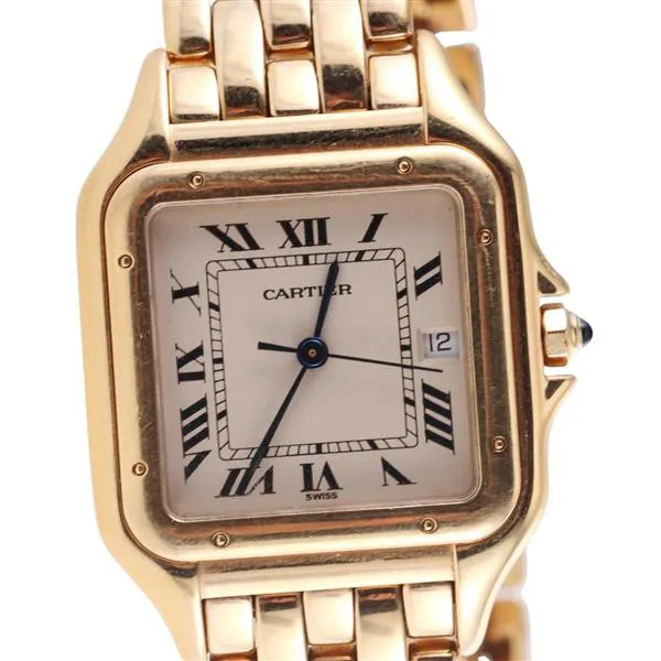 Cartier Panthère 8839 27mm Yellow gold Cream 2