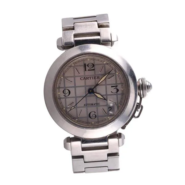 Cartier Pasha 2324 35mm Stainless steel Silver