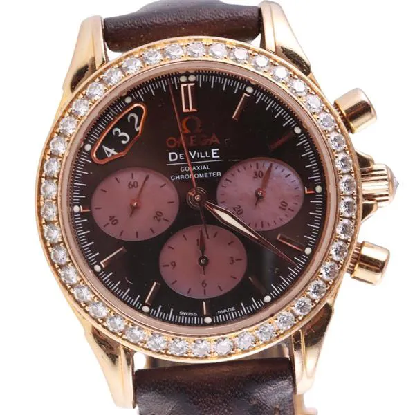 Omega De Ville Co-Axial 4677.60.37 35mm Rose gold Mother-of-pearl 4