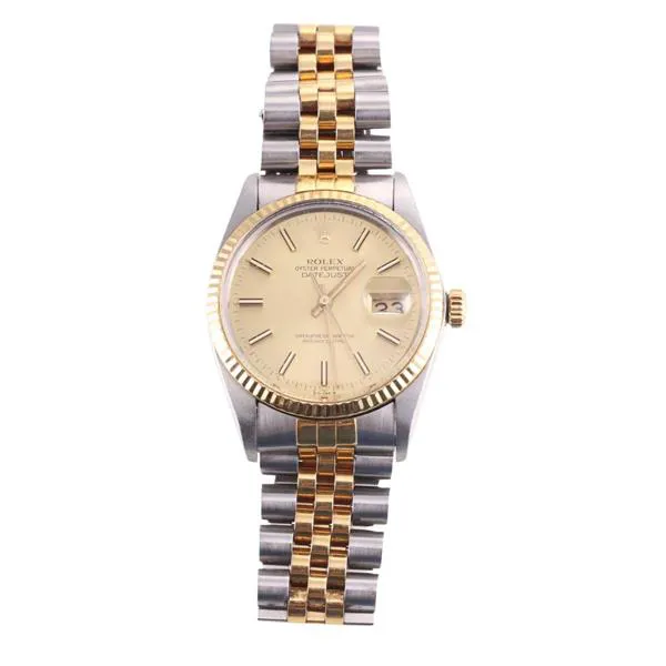 Rolex Datejust 16013 36mm Yellow gold and stainless steel Gold