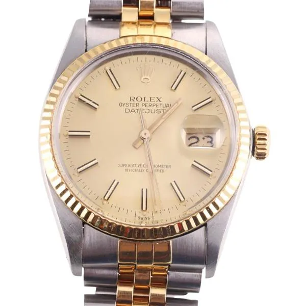 Rolex Datejust 16013 36mm Yellow gold and stainless steel Gold 3