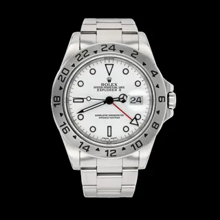 Rolex Explorer II 16570-0003 Stainless steel White