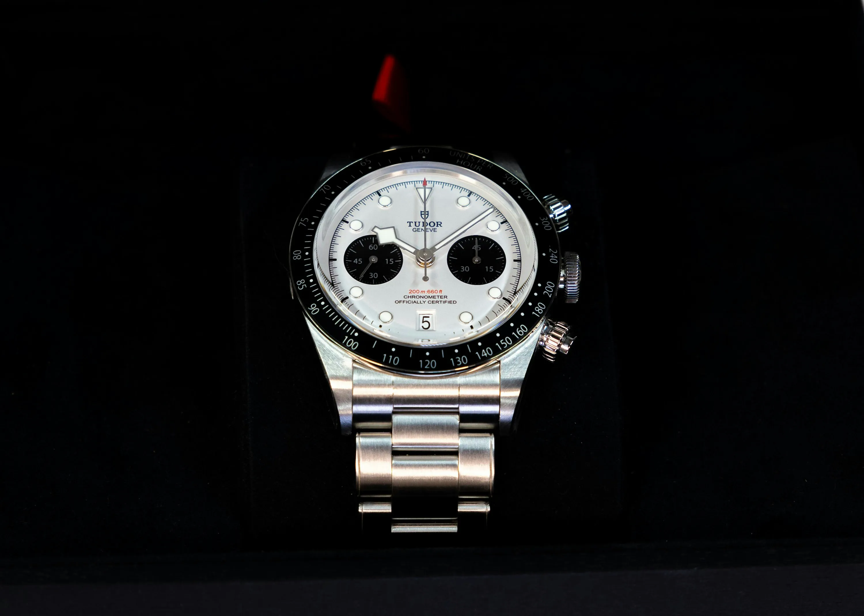 Tudor Black Bay Chronograph M79360N 41mm Stainless steel White 5