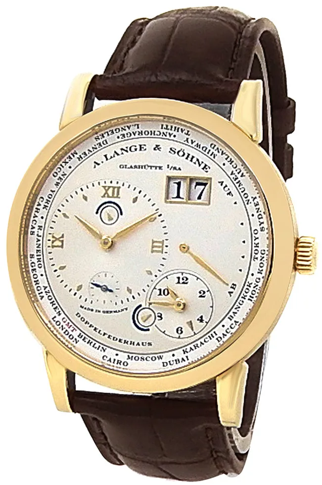 A. Lange & Söhne Lange 1 116.021 42mm Yellow gold Silver