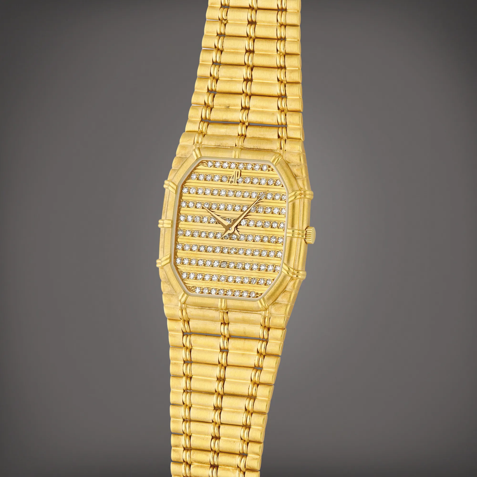 Audemars Piguet Bamboo 25mm Yellow gold Diamond 1