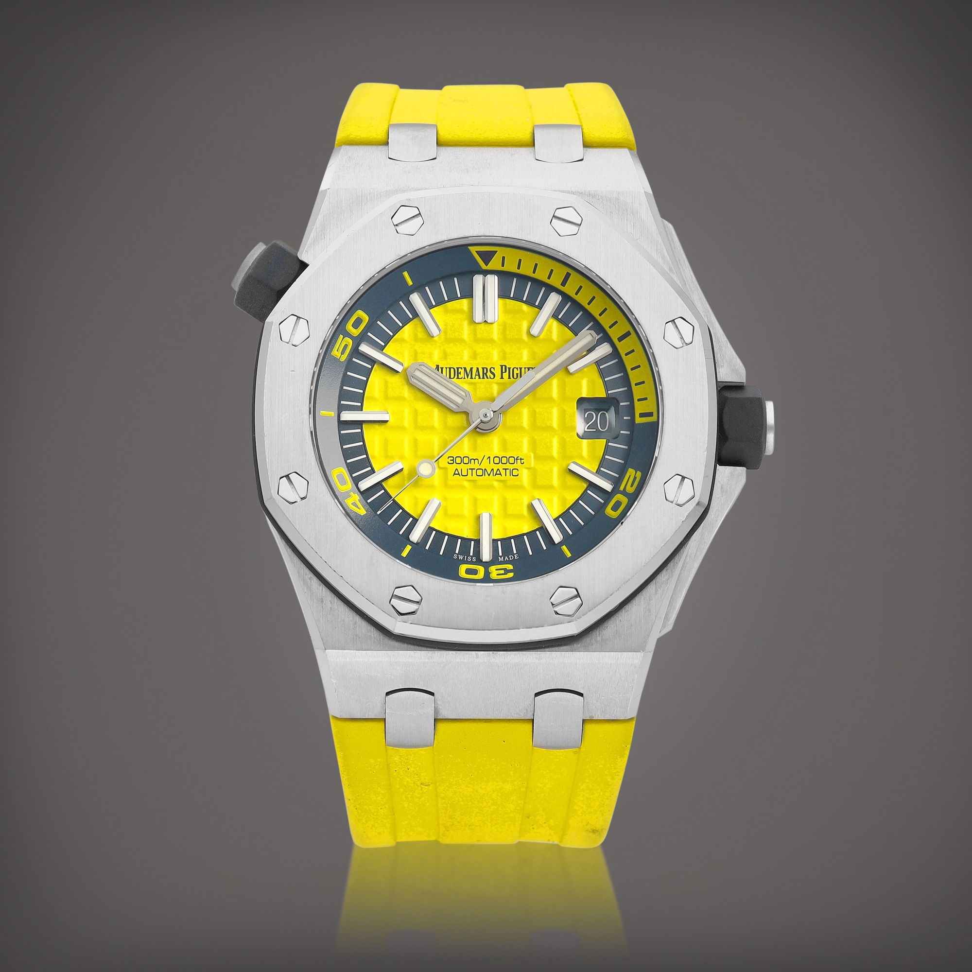 Audemars piguet diver yellow best sale