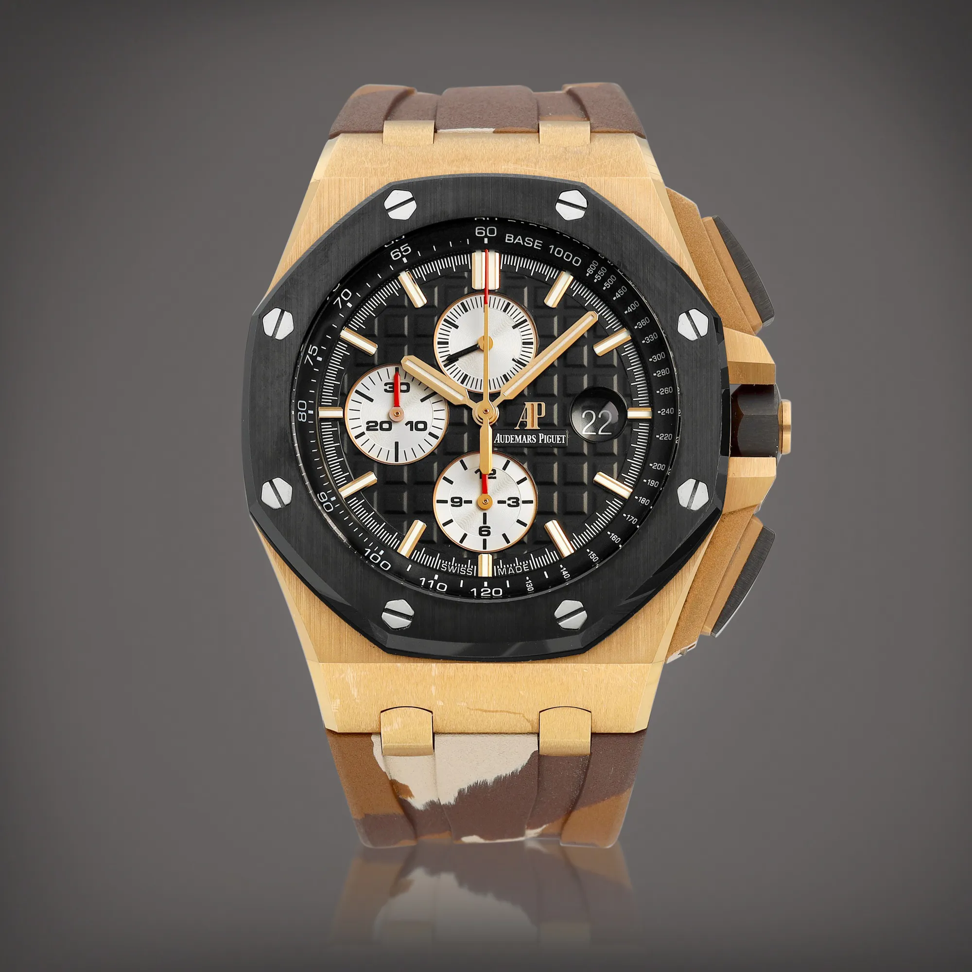 Audemars Piguet Royal Oak Offshore 26401RO 48mm Rose gold Black