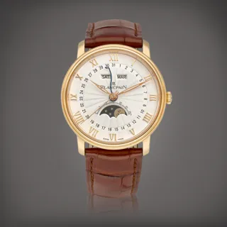 Blancpain Villeret 6664-3642-55B Rose gold Opaline