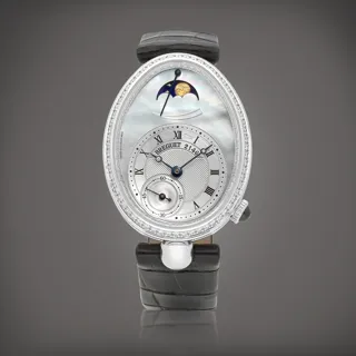 Breguet Reine de Naples 8908 White gold and Diamond White