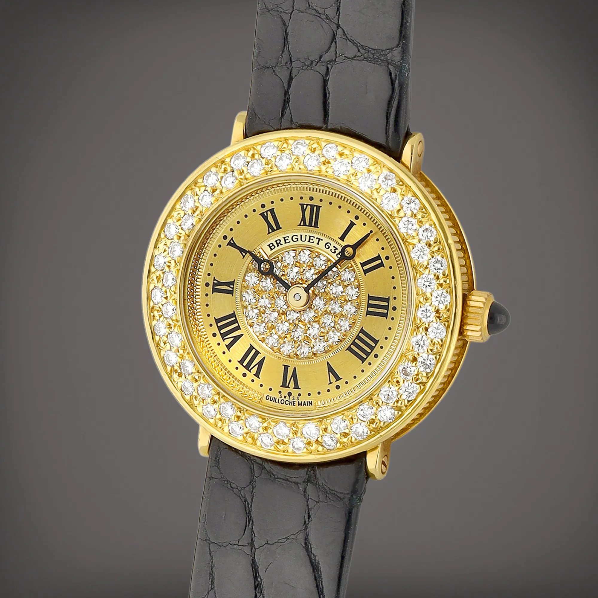 Breguet 8121 24mm Yellow gold and Diamond Gilt 1