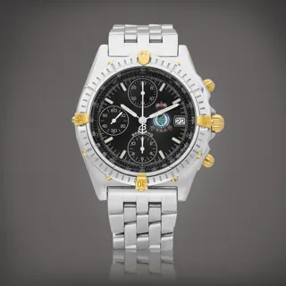 Breitling Hong Kong Royal Air Force Chronomat B13050.1 Yellow gold and Stainless steel Black