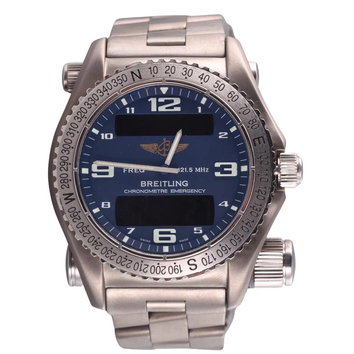 Breitling Emergency E76321 43mm Titanium