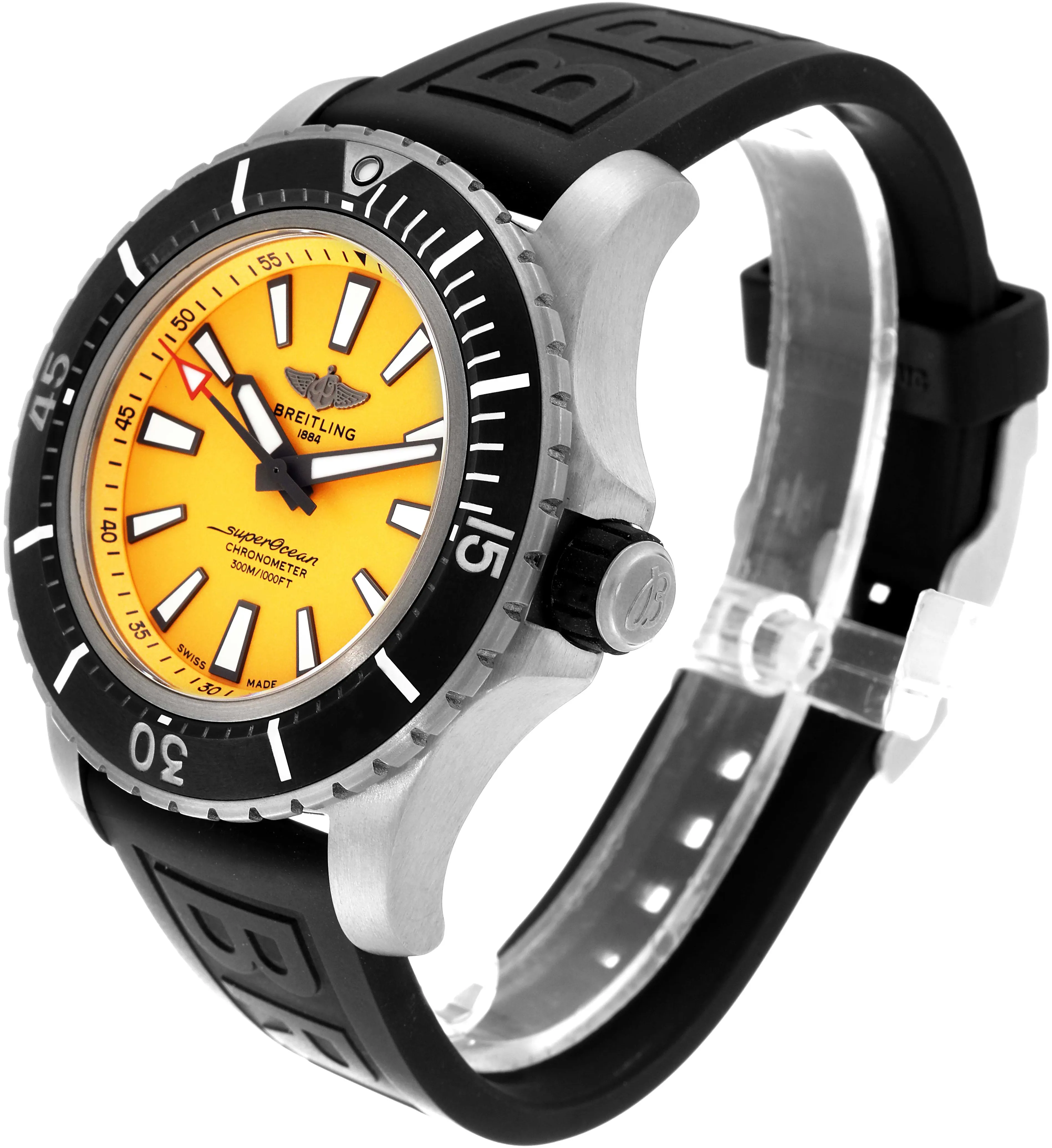 Breitling Superocean E17369 48mm Titanium Yellow 3