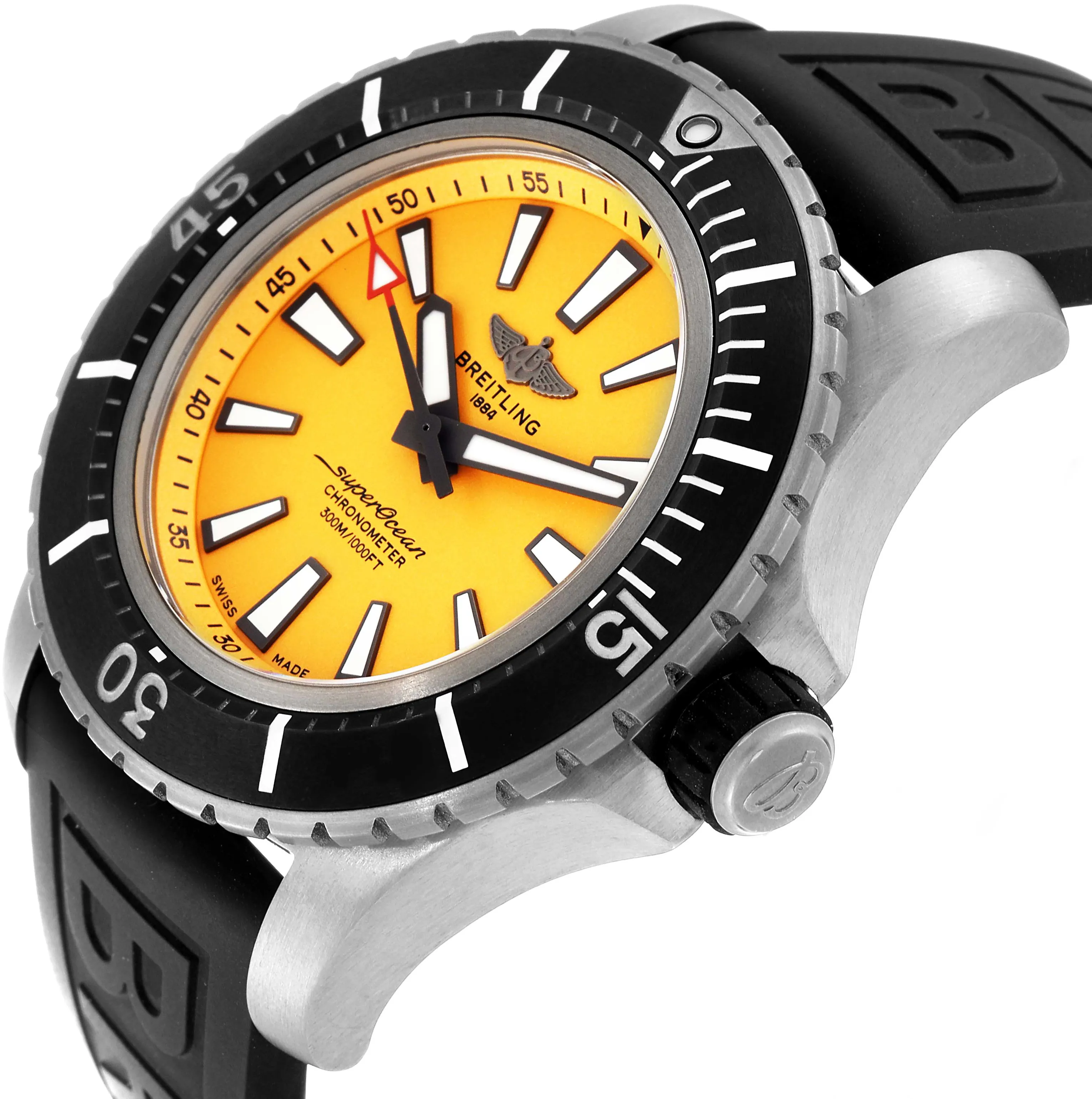 Breitling Superocean E17369 48mm Titanium Yellow 4