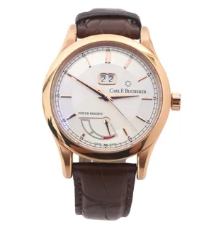 Carl F. Bucherer Manero 10905.03 Rose gold Silver