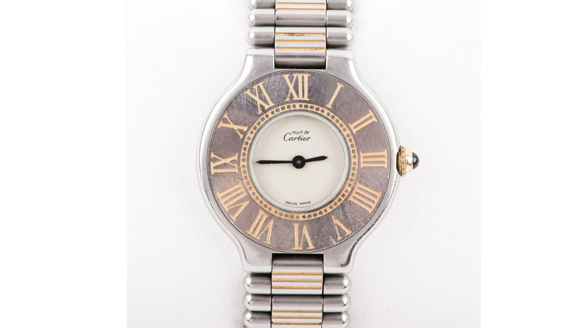 Cartier 21 Must de Cartier 27mm Yellow gold and Stainless steel