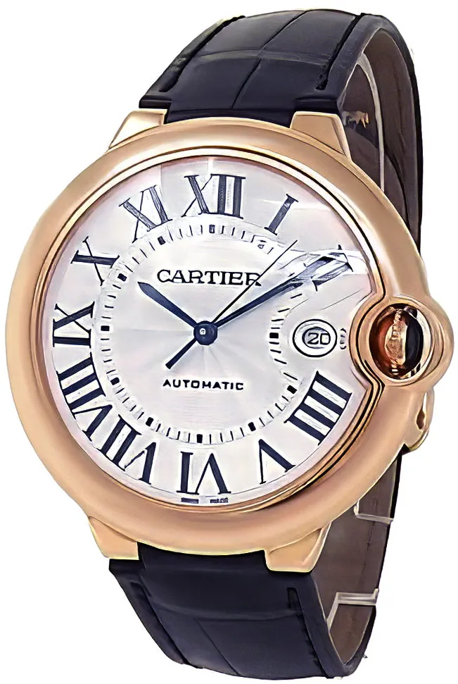 Cartier Ballon Bleu de Cartier WGBB0030 42mm Rose gold White