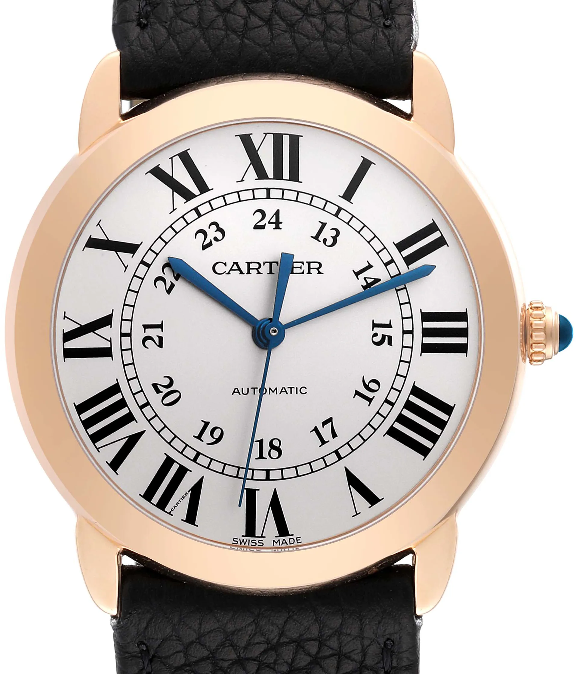 Cartier Ronde de Cartier W2RN0008 36mm Rose gold and Stainless steel Silver