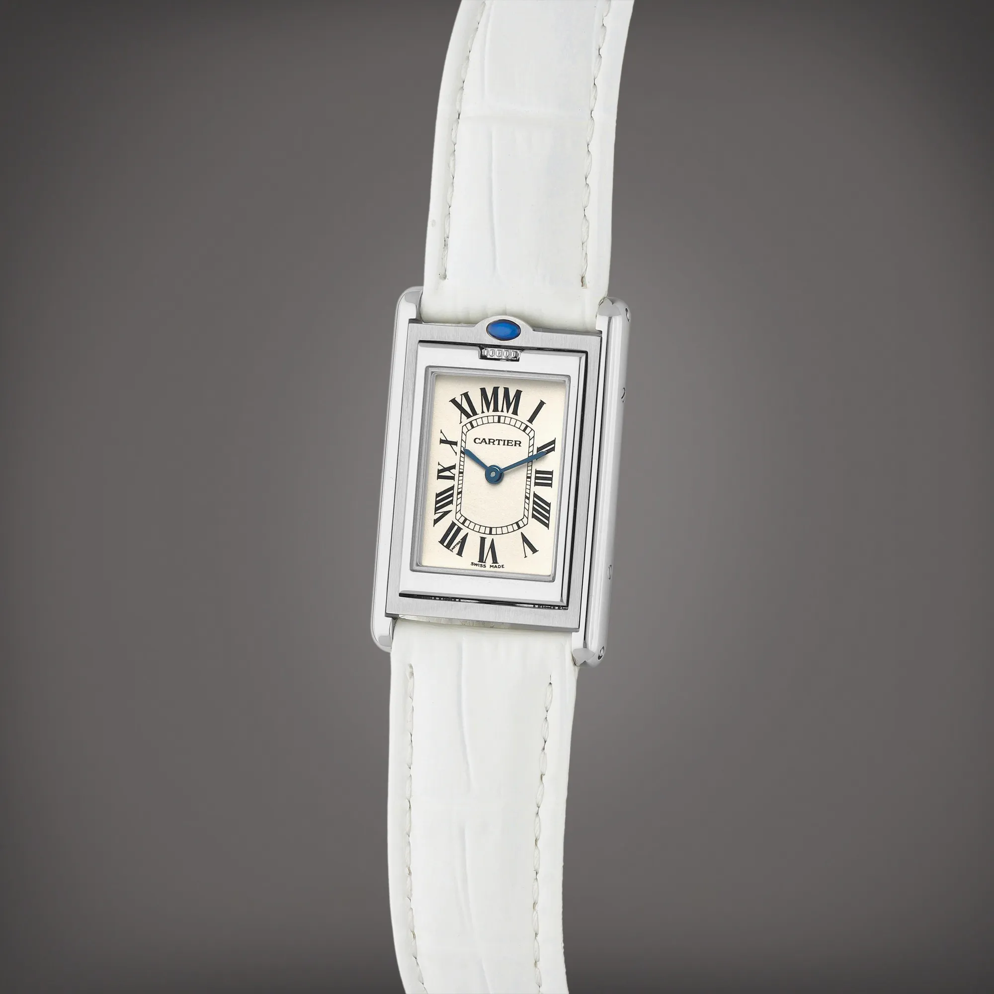 Cartier Tank Basculante 2405 35mm Stainless steel Silver 2
