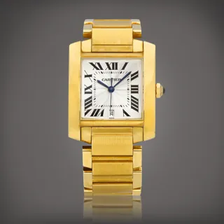 Cartier Tank Française 1840 | Yellow gold