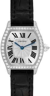 Cartier Tortue WA501007 18k white gold Silver