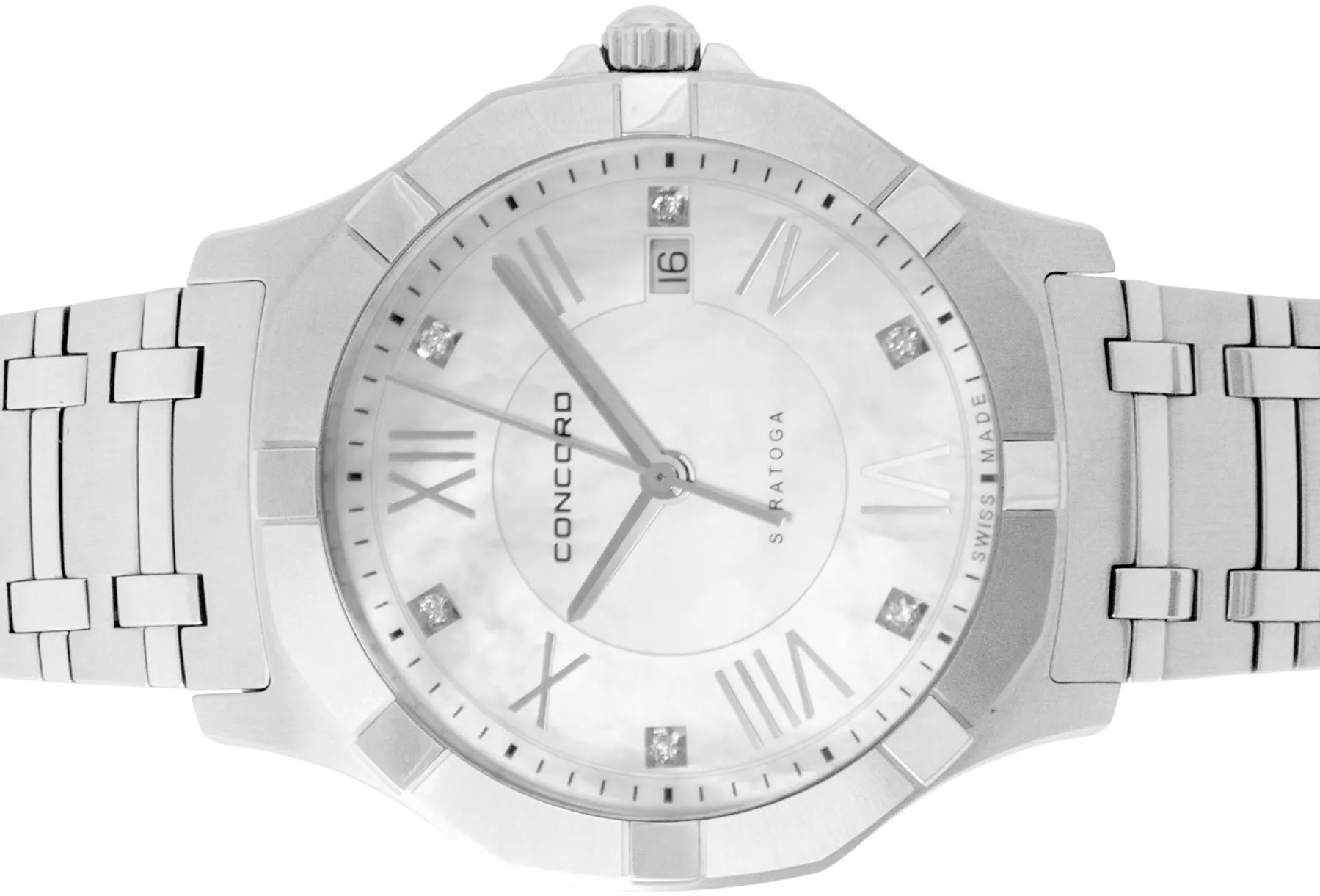 Concord Saratoga 0320156 41mm Stainless steel Mother-of-pearl 1