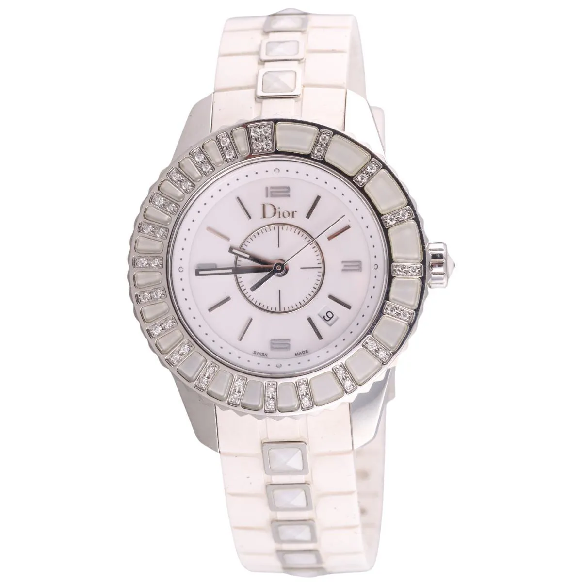 Dior Christal CD113112 34mm Stainless steel and Diamond