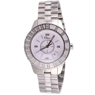 Dior Christal CD113112-V Stainless steel and Diamond