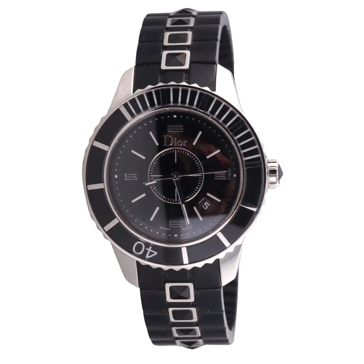 Dior Christal CD 11311F 34mm Stainless steel