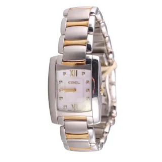 Ebel Brasilia E1976M22 Yellow gold and Stainless steel White