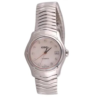 Ebel Classic Wave E9200F21 Stainless steel White