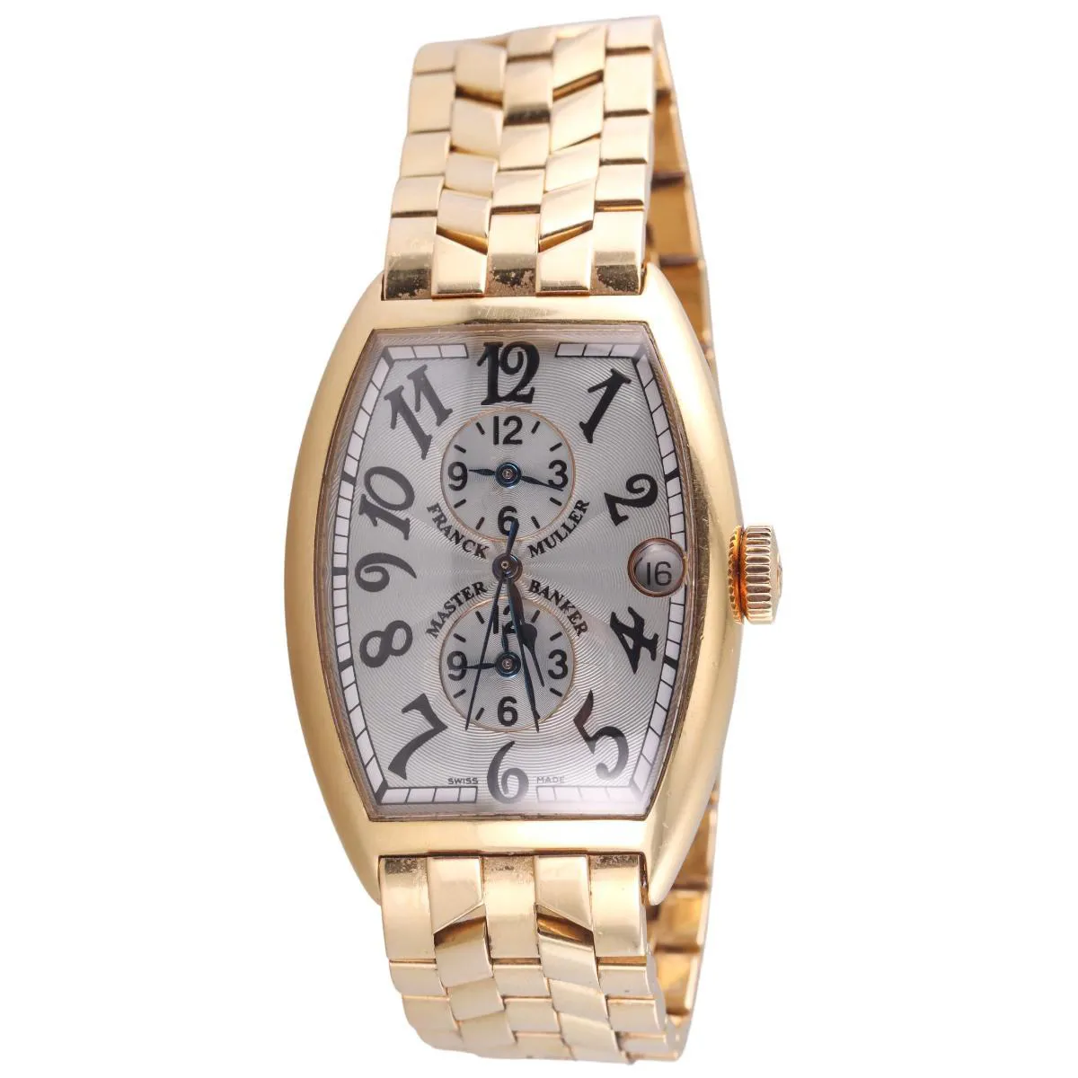 Franck Muller Master Banker 5850 MB 31mm Yellow gold