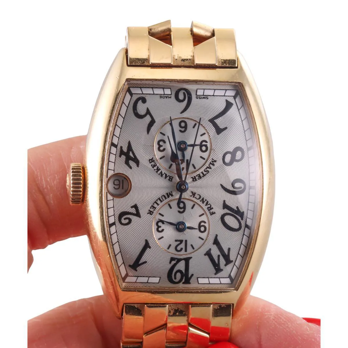 Franck Muller Master Banker 5850 MB 31mm Yellow gold 4