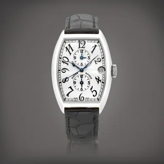 Franck Muller Master Banker 5850 MB White gold Silver