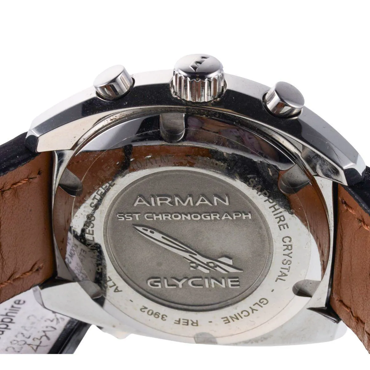 Glycine Airman 3902.199LB9B 43mm Stainless steel 2