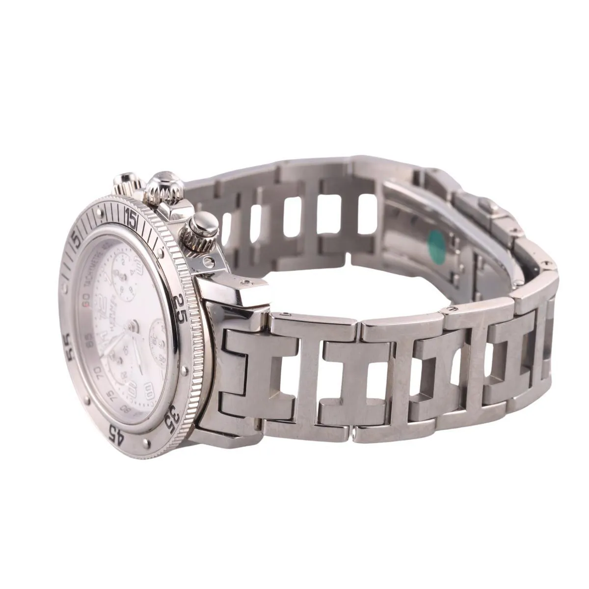 Hermès Clipper CL2.310 34mm Stainless steel Mother-of-pearl 1