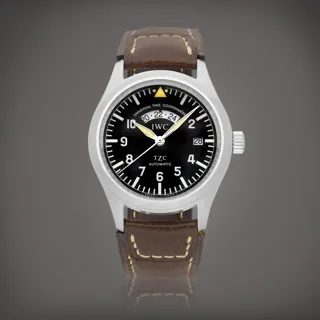 IWC Pilot Spitfire UTC IW3251 Stainless steel Black