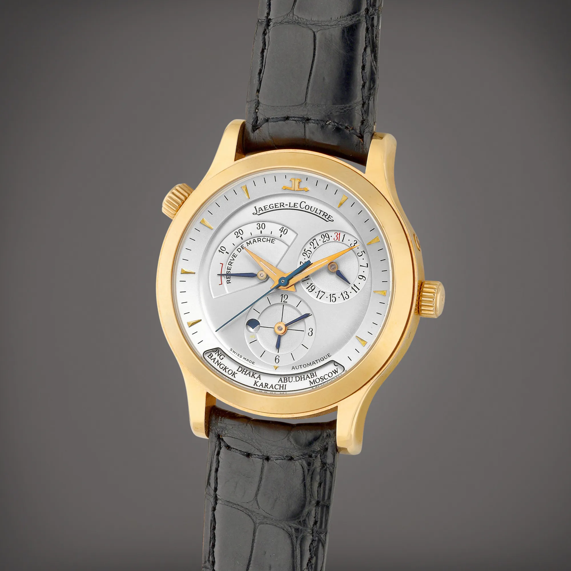Jaeger-LeCoultre Master 142.2.92 38mm Rose gold Silver 1